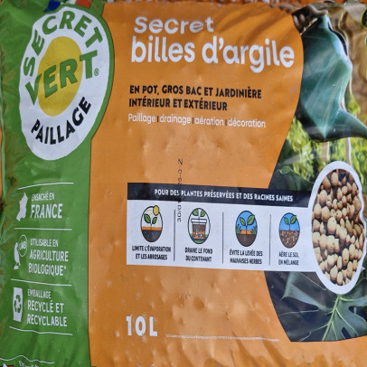 SECRET BILLES D\'ARGILES 8/16 10 litres