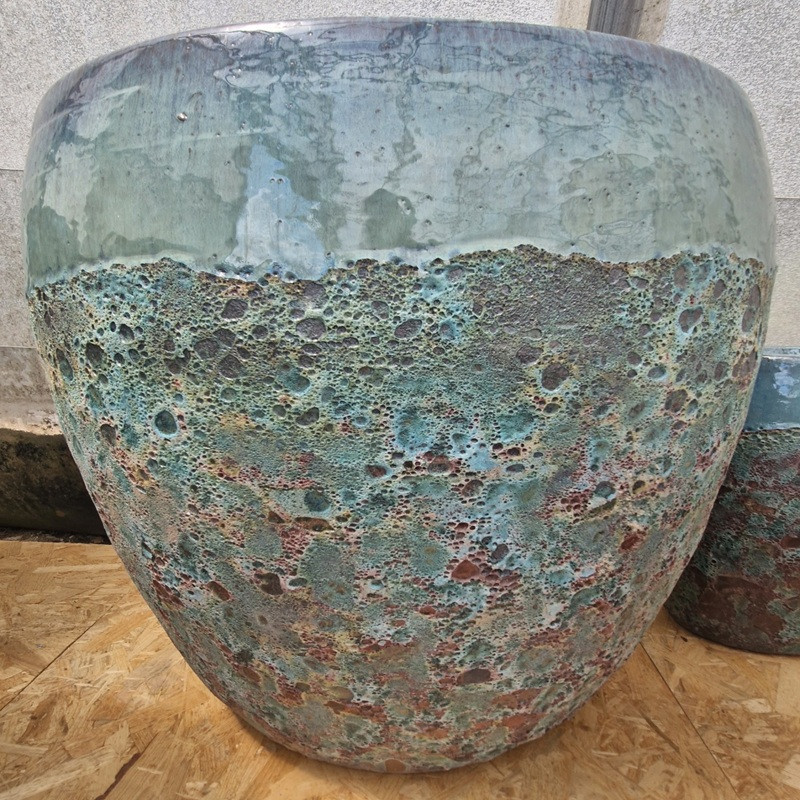 POTERIE DU BOUSQUET léon Jarre amande-d59-95l POTERIE DU BOUSQUET léon Jarre amande-d59-95l